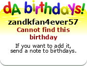 My birthday badge