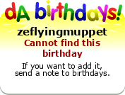 My birthday badge