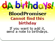 My birthday badge