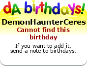 My birthday badge