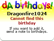 My birthday badge