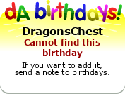 My birthday badge