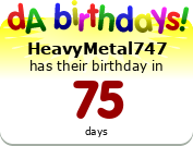 My birthday badge