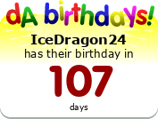Birthdays badge example!