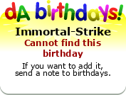 My birthday badge