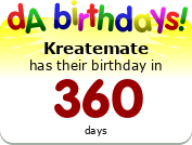 Birthdays badge example!