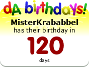 Birthdays badge example!