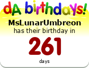 Birthdays badge example!