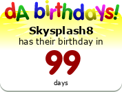 Birthdays badge example!
