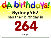 Birthdays badge example!