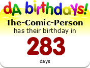 Birthdays badge example!