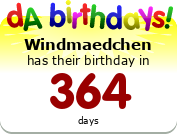 Birthdays badge example!