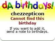 My birthday badge