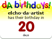 Birthdays badge example!