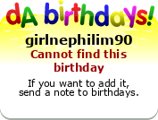 My birthday badge