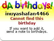 My birthday badge