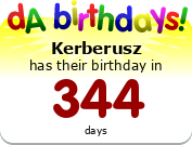 My birthday badge