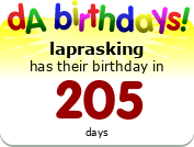 My birthday badge