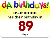 Birthdays badge example!