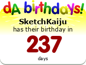 My birthday badge