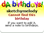 My birthday badge