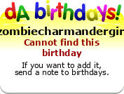 My birthday badge